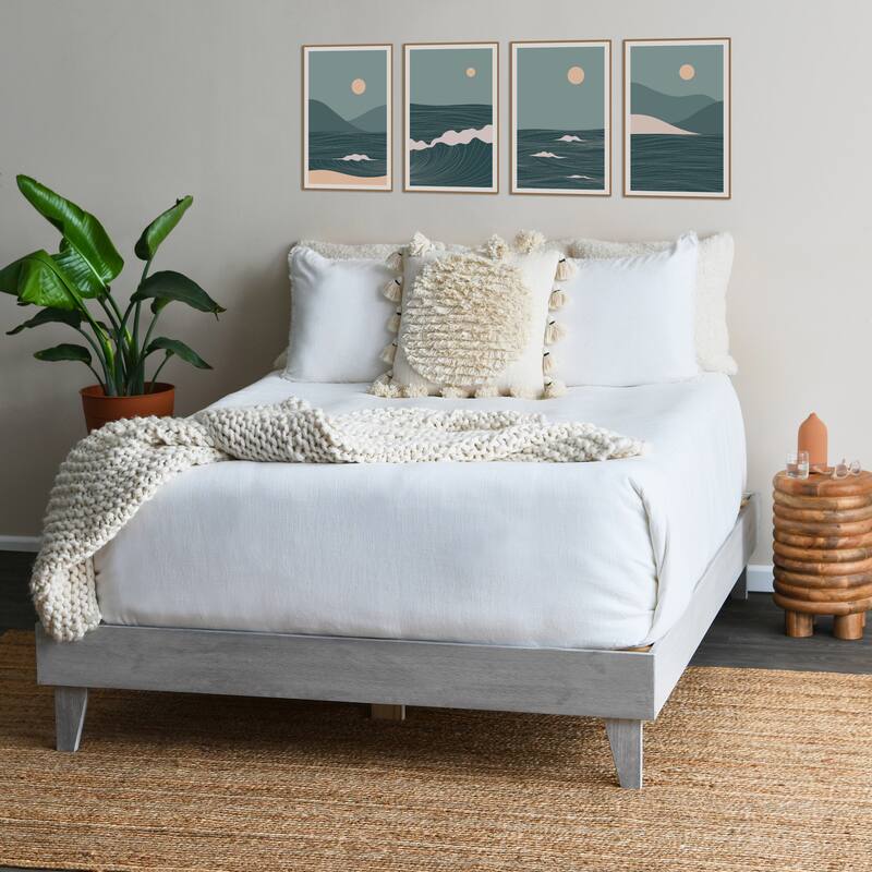 Wood Platform Bed