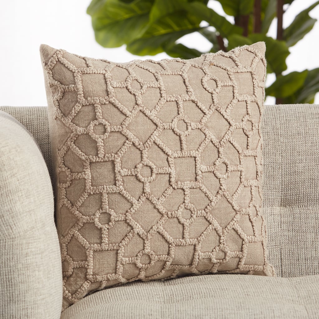 Espanola Trellis Throw Pillow