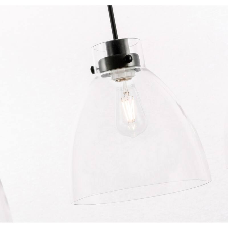 Elegant Lighting Frey Single Light 11" Wide Pendant