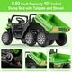 preview thumbnail 18 of 35, 24V 2 Seater Ride On Dump Truck with Remote Control Electric UTV Car