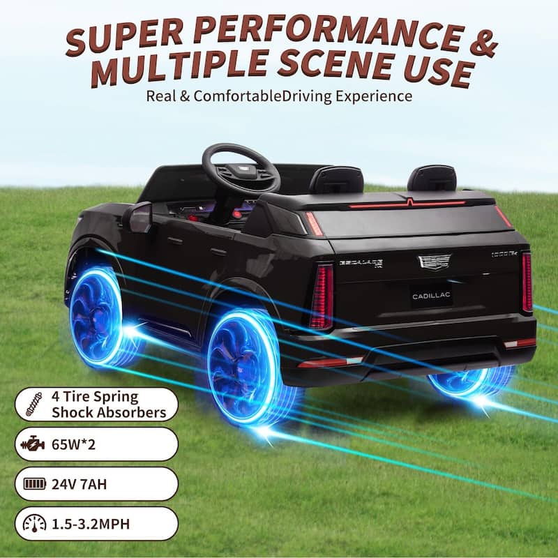 24V Ride on Car, Licensed Battery Powered Electric Vehicle