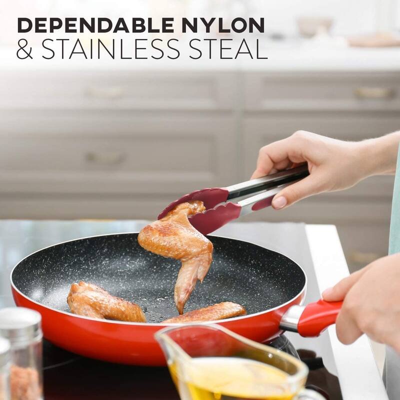 JoyTable 15 Piece Bakeware Set + 24 Piece Utensil Set - Stainless Steel, Non-Stick, Dishwasher Safe, and Heat Resistant
