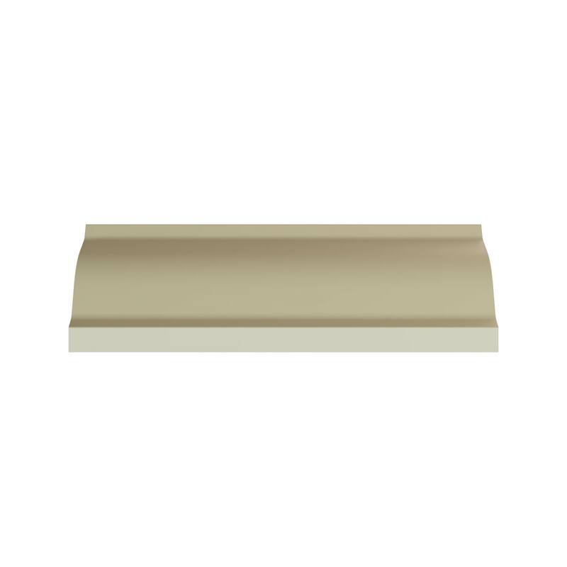 3 1/2"H x 3 1/2"P x 5"F x 96"L Maisie Crown Moulding - 1-Pack