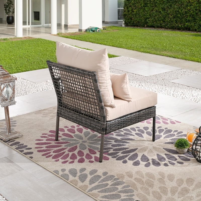 Patio Festival Outdoor Chair with Cushions