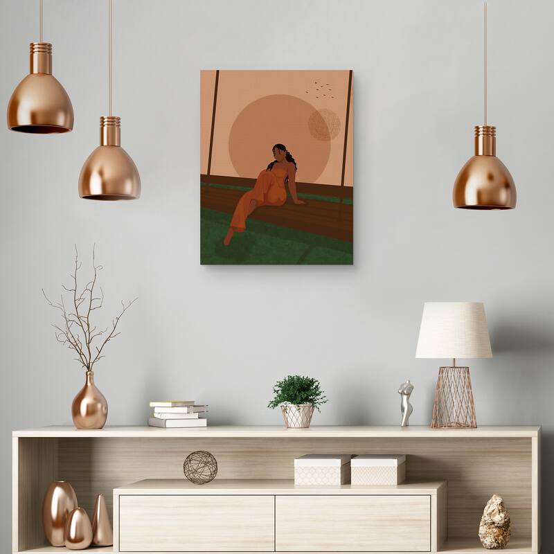 I Shall Not Lack by Princella Canvas Art Print