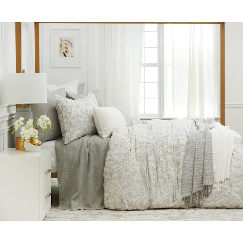 Elaine Stone King Matelassé Quilt
