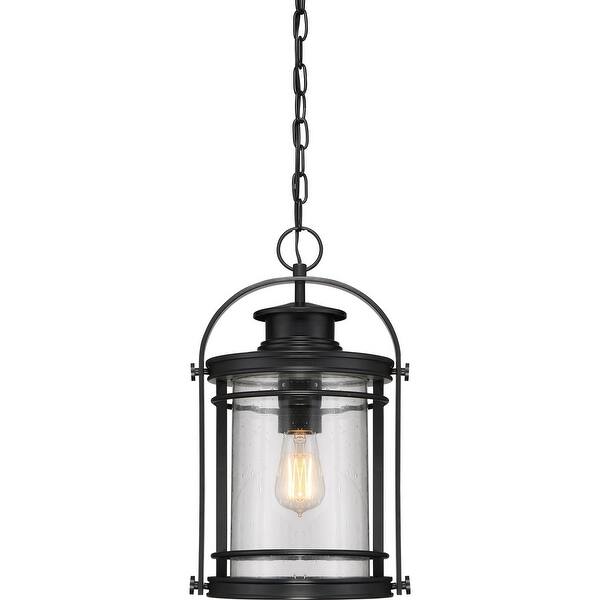 slide 1 of 1, Booker 1-Light Mini Pendant in Mystic Black