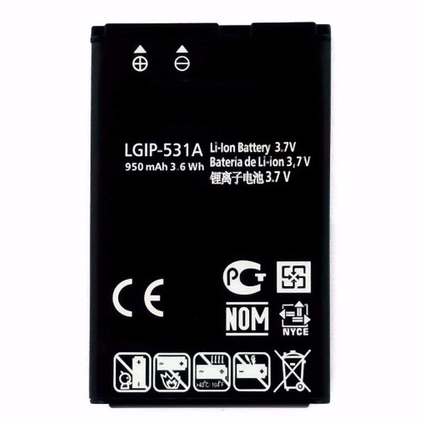 Shop Replacement Battery For LG C299 Cell Phones - LGIP ...