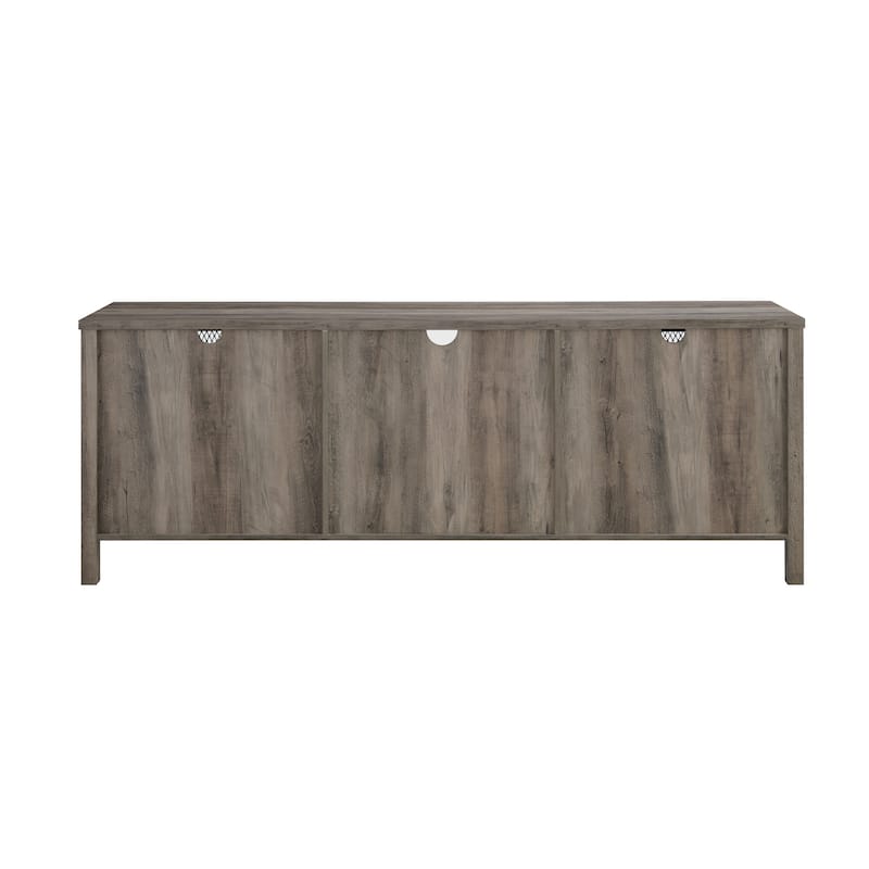 Middlebrook 70-inch Sliding Mesh Door TV Stand