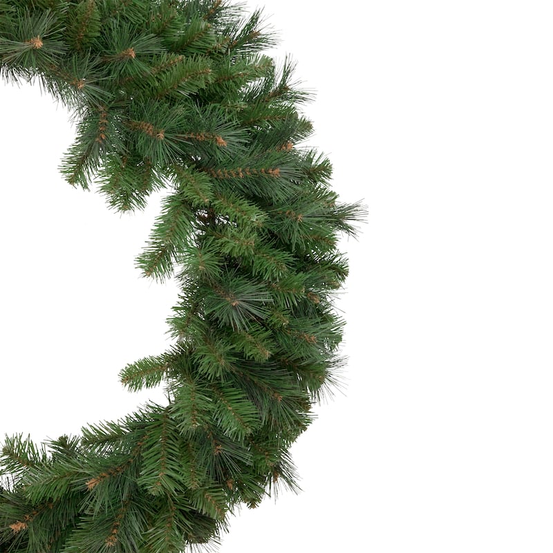 Beaver Pine Mixed Artificial Christmas Wreath - 36" - Unlit