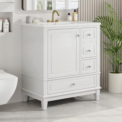 30" Bathroom Vanity with Sink