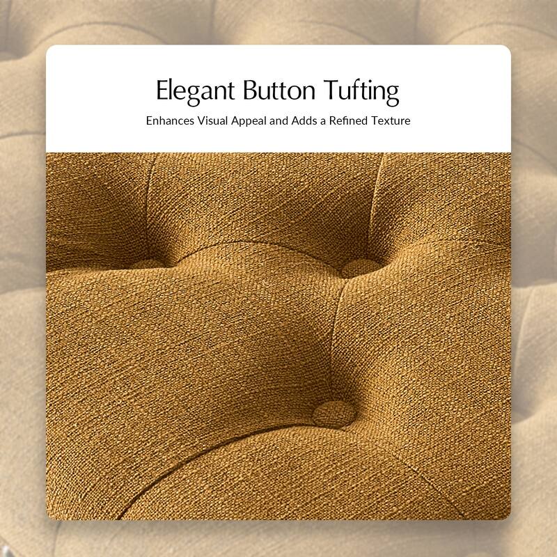 Conelius Upholstered Traditional Rectangular Cocktail Ottoman with a Tray by HULALA HOME