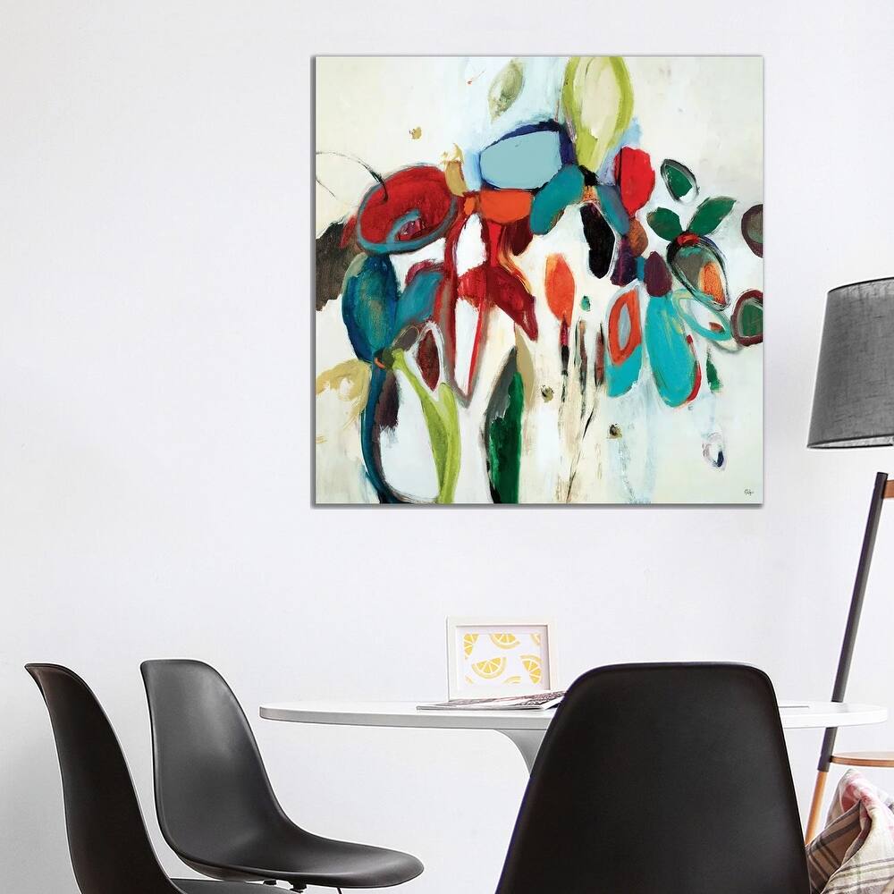 iCanvas "Floral Hints" by Lisa Ridgers Canvas Print