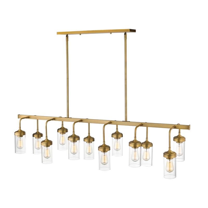 Z-Lite Calliope 60" Wide 12 Light Linear Chandelier