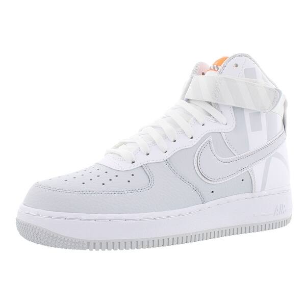 Shop Nike Air Force 1 High 07 Lv8 Matte Silver Men S Shoes 8 D M Us Overstock 29202779