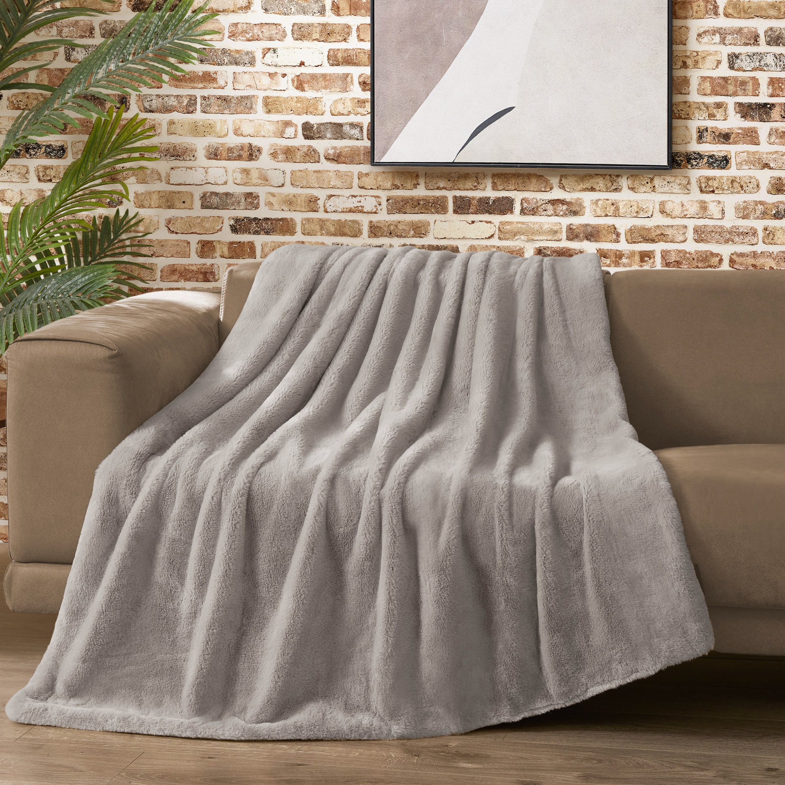 VAULTROOM LIVING BLANKET 新品未使用 Lucky-Brand-Solid-Synthetic-