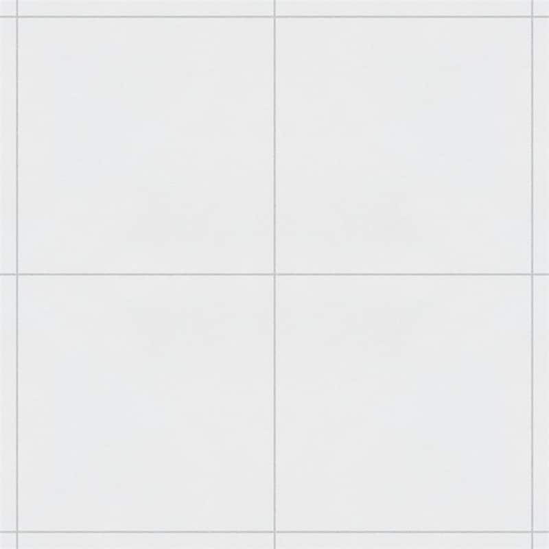 Merola Tile Twenties White 7-3/4" x 7-3/4" Ceramic Floor and Wall Tile