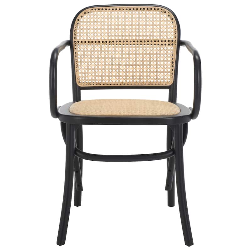 SAFAVIEH Evia Modern Natural Cane Dining Chair - 21.3" x 19.9" x 31.9" - 21Wx20Dx32H