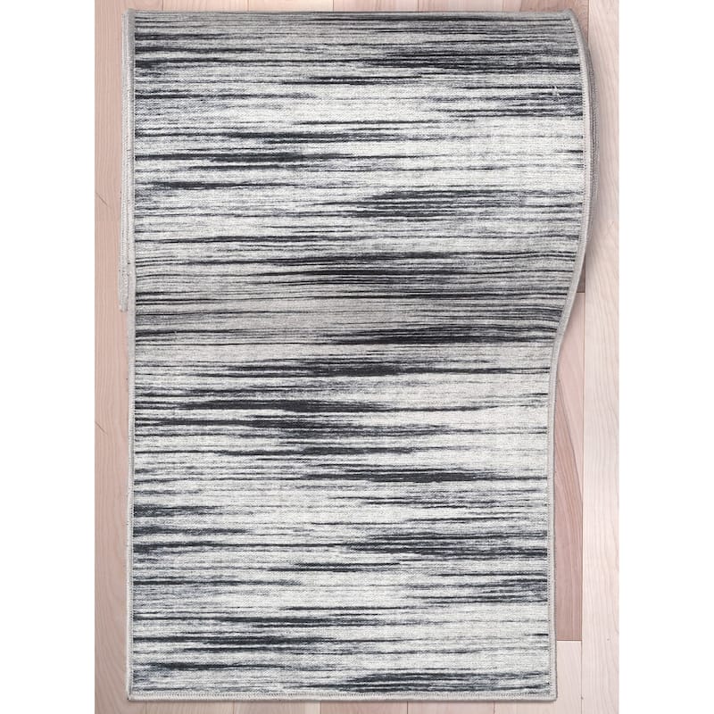 Custom Size Runner Apollo Holden Modern Abstract Stripes Hallway Rug