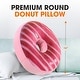 preview thumbnail 6 of 23, Cheer Collection Reversible Plush Donut Throw Pillow