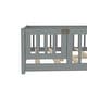 preview thumbnail 75 of 159, Wood Floor Bed with Safety Guardrails and Door