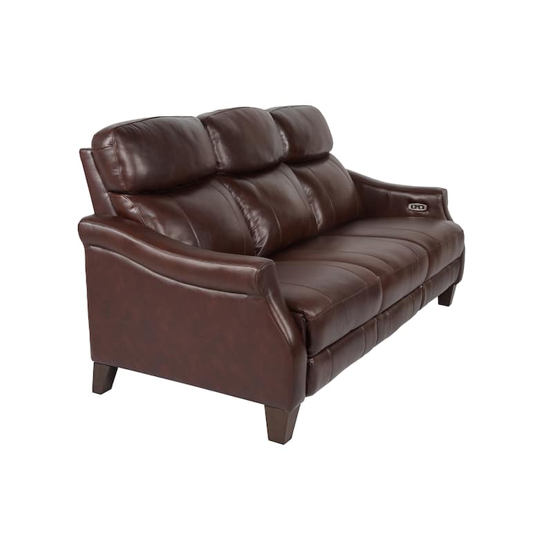 Felicity 84" Zero Gravity Leather Power Reclining Sofa with USB Ports