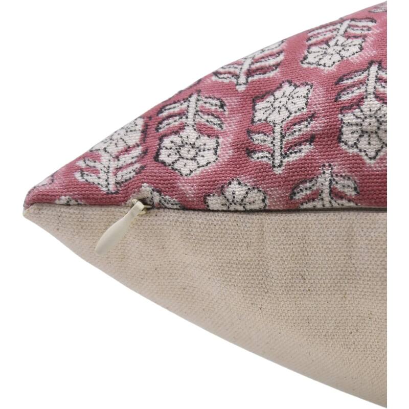 Fabdivine Cotton Bohemian Block print pillow Cover