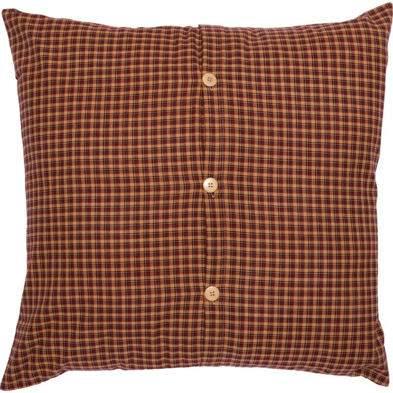 Patriotic Patch Euro Sham Fabric 26x26