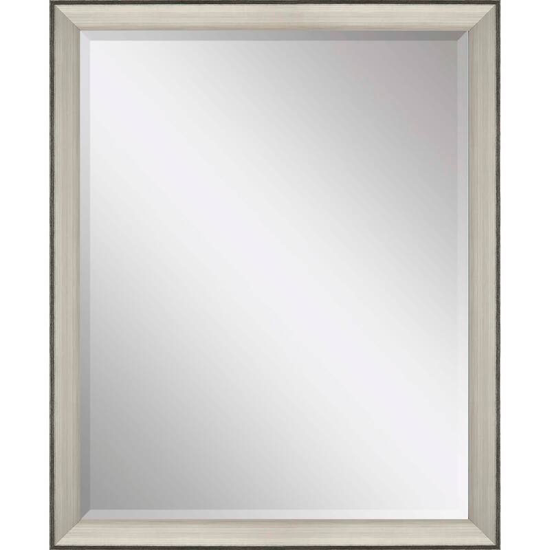 HomeRoots 44" Silver Framed Accent Mirror - 34.00 in. x 44.00 in. x 3.00 in.