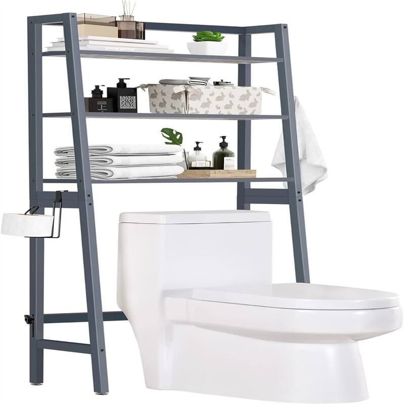 Over The Toilet Storage - 11.02"D x 25.59"W x 61.42"H