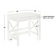 preview thumbnail 20 of 18, Simple Living X-Frame Farmhouse Wood Desk