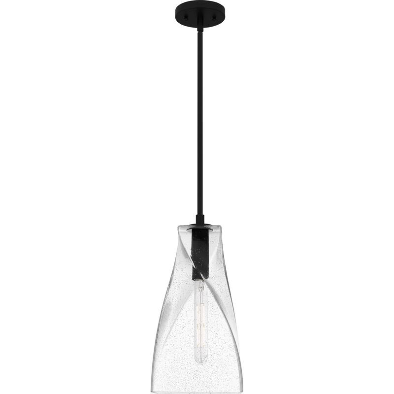 Stetson 1-Light Matte Black Mini Pendant
