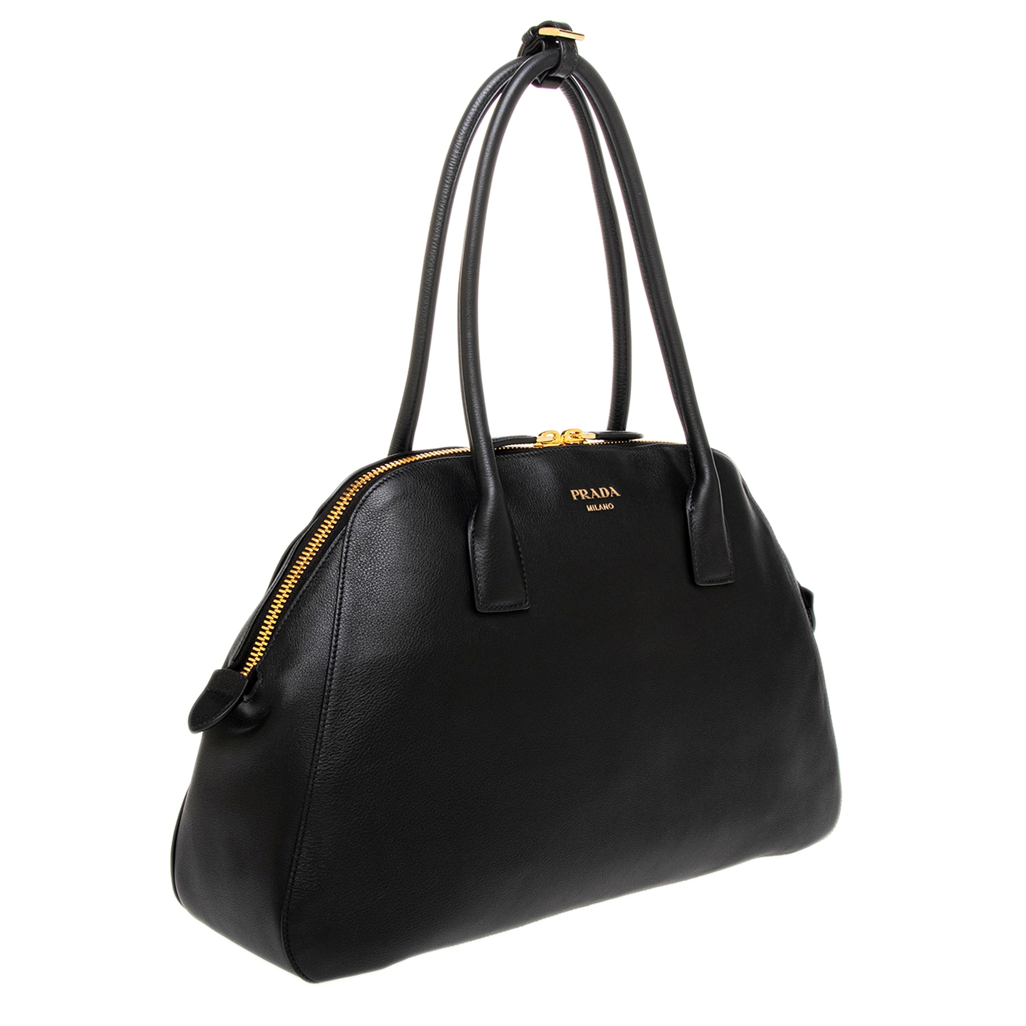 Prada Medium Bag with Zippered Closure - Overstock - 43008954