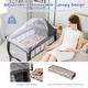 preview thumbnail 7 of 19, Gymax 5-in-1 Portable BabyPlayard Nursery Center Bassinet w/Music Box