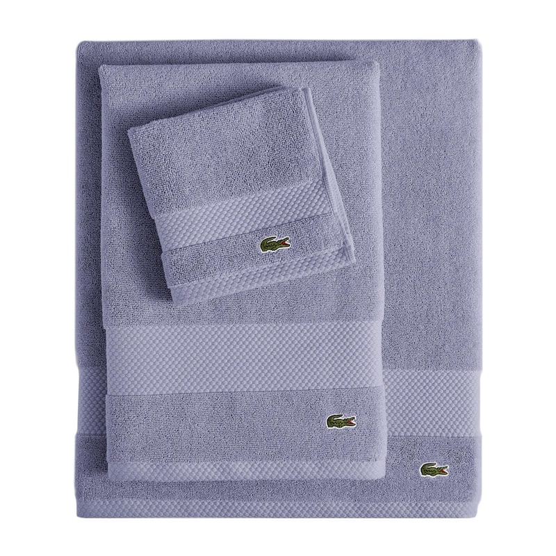 Lacoste Heritage Supima 100% Cotton Wash Cloth