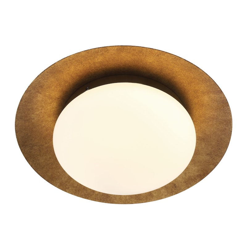 Minka Lavery 5625-L Zinola 15" Wide LED Semi-Flush Mount Ceiling