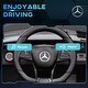 preview thumbnail 3 of 8, censed Mercedes Kids Ride On Car with Remote Control and Training Wheels for Backyard Play and Birthday Gifts​