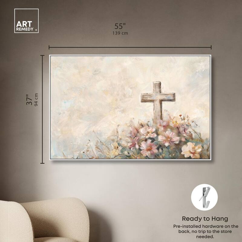 Blessed Remembrance Canvas by Art Remedy