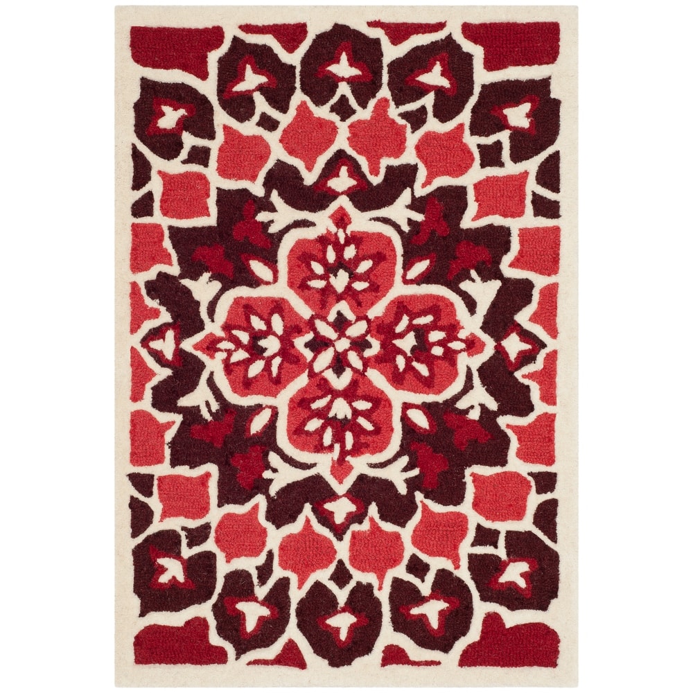 SAFAVIEH Handmade Bellagio Ronak Modern Oriental Wool Rug