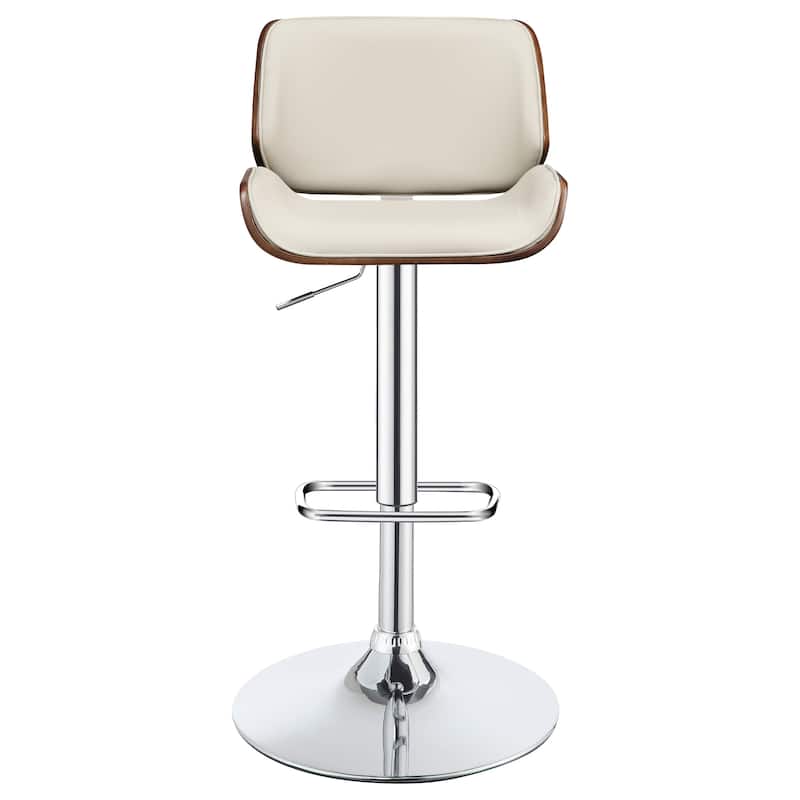 Folsom Adjustable Height Pedestal Base Bar Stool