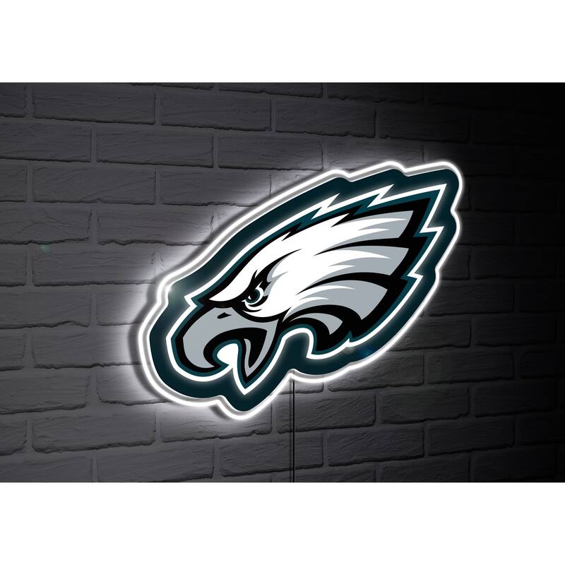 Philadelphia Eagles Team Logo LED Wall Decor Lighted Sign