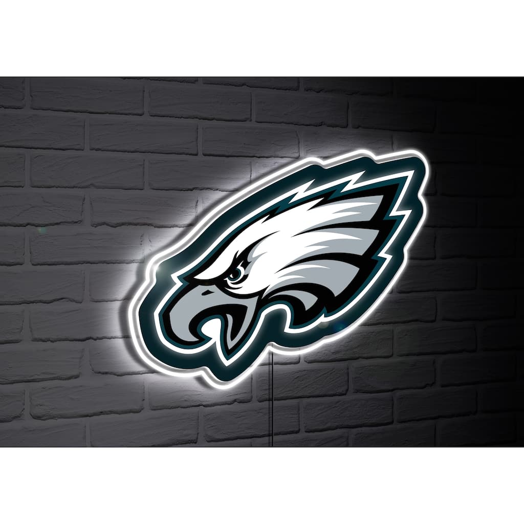 Philadelphia Eagles Team Logo LED Wall Decor Lighted Sign