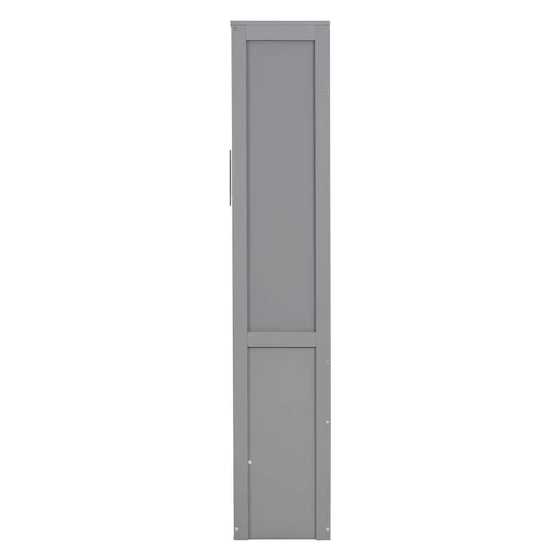 Full Size Murphy Bed with Shelves