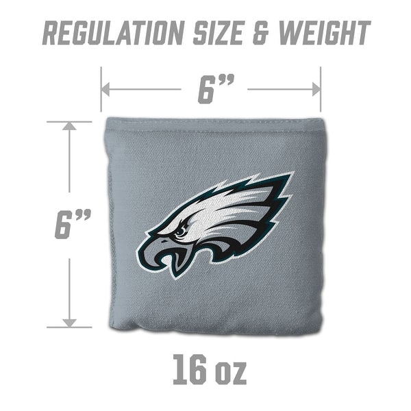Philadelphia Eagles NFL Dual Sided Pro Stop & Slide Cornhole Bags