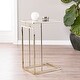preview thumbnail 16 of 40, SEI Furniture Colbi Glass-Topped C-Table