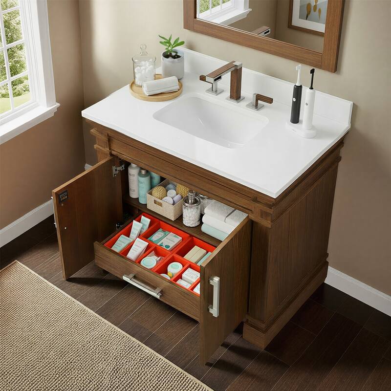Frank Lloyd Wright USONIA® Harmony 36-inch Wood Sink Vanity