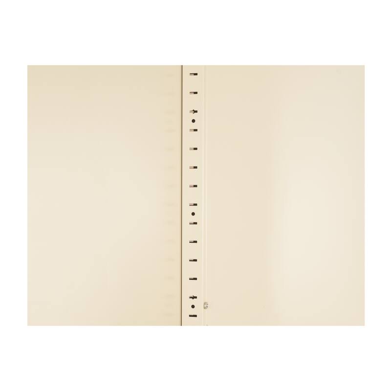 71'' Metal Storage Cabinet with Lock with Doors and Adjustable Shelves