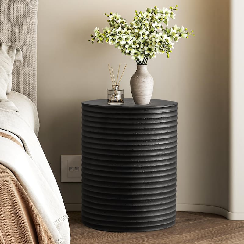 Modern Cylinder Side Table