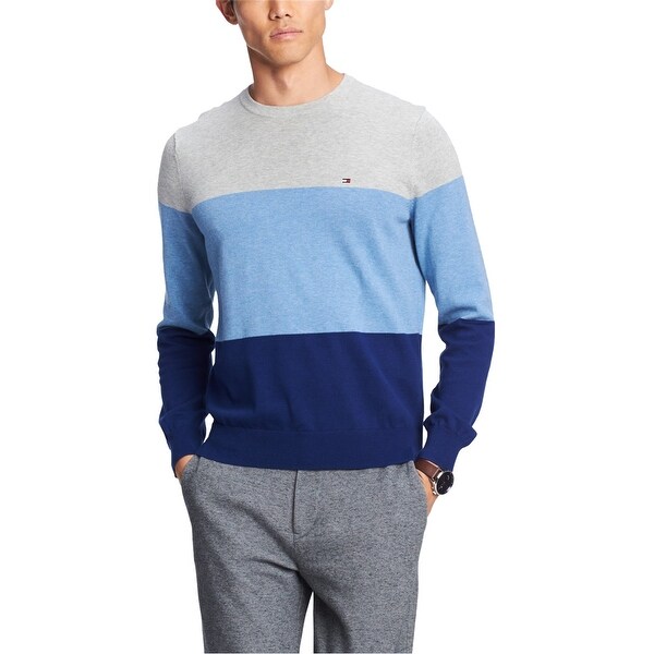 tommy hilfiger blue pullover
