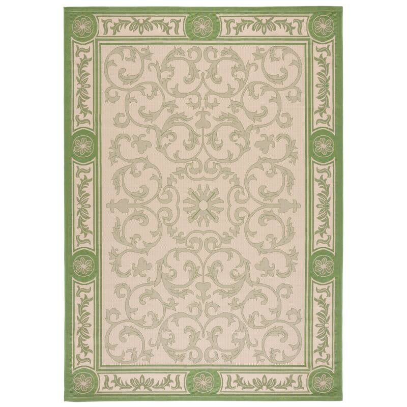 SAFAVIEH Courtyard Asumi Indoor/ Outdoor Waterproof Patio Backyard Rug